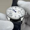 IWC Portugieser IW501702 Silver Dial Blue Arabic Numerals Leather Strap Best Copy APSF 42mm