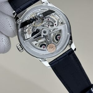 IWC Portugieser IW501702 Silver Dial Blue Arabic Numerals Leather Strap Best Copy APSF 42mm