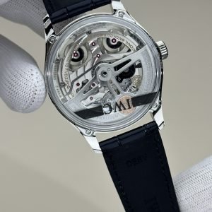 IWC Portugieser IW501702 Silver Dial Blue Arabic Numerals Leather Strap Best Copy APSF 42mm