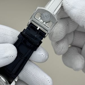 IWC Portugieser IW501702 Silver Dial Blue Arabic Numerals Leather Strap Best Copy APSF 42mm