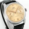 IWC Portugieser IW501705 Beige Dial Leather Strap Best Clone APSF 42mm