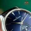Jaeger-LeCoultre Master Ultra Thin Moon Blue Dial Leather Best Replica APSF 39mm