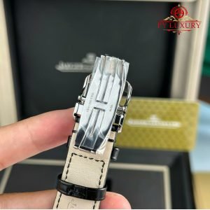 Jaeger-LeCoultre Master Ultra Thin Moon Blue Dial Leather Best Replica APSF 39mm