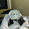 Jaeger-LeCoultre Master Ultra Thin Reserve De Marche Q1378420 Silver Dial Leather Strap Best Replica 39mm