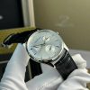 Jaeger-LeCoultre Master Ultra Thin Reserve De Marche Q1378420 Silver Dial Leather Strap Best Replica 39mm