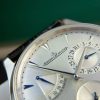 Jaeger-LeCoultre Master Ultra Thin Reserve De Marche Q1378420 Silver Dial Leather Strap Best Replica 39mm
