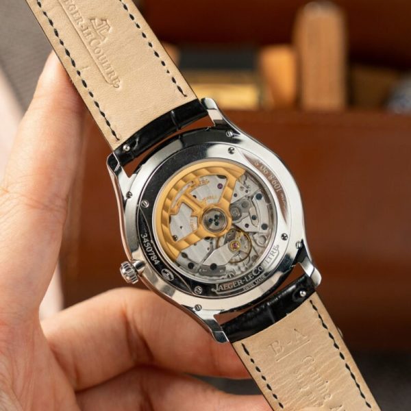Jaeger-LeCoultre Master Ultra Thin Small Seconds Q1218420 Silver Dial Leather Best Replica 39mm