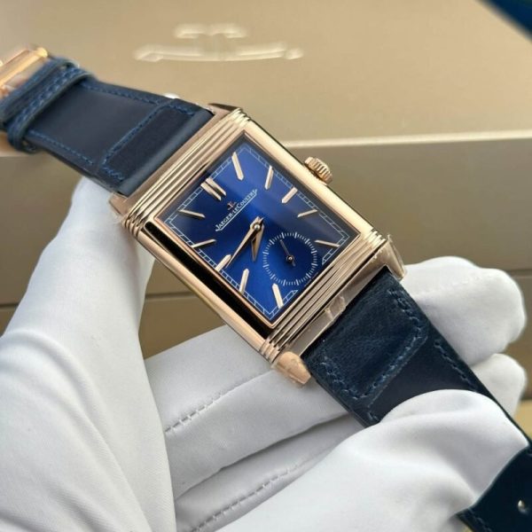 Jaeger-LeCoultre Reverso Tribute Duoface Small Seconds Q398258J Blue Dial Best Replica MGF 47??28.3mm