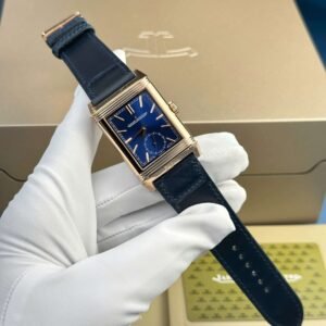 Jaeger-LeCoultre Reverso Tribute Duoface Small Seconds Q398258J Blue Dial Best Replica MGF 47??28.3mm