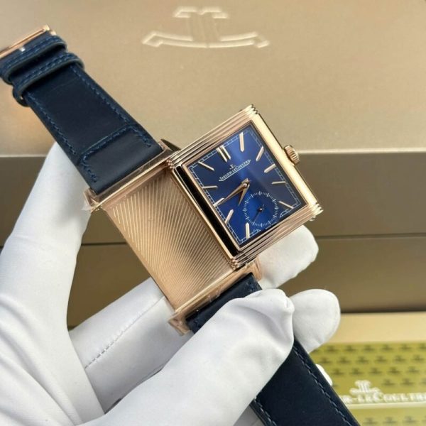 Jaeger-LeCoultre Reverso Tribute Duoface Small Seconds Q398258J Blue Dial Best Replica MGF 47??28.3mm