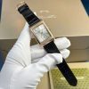 Jaeger ?C LeCoultre Reverso Tribute Monoface Small Seconds Q7132521 Rose Gold Silver Dial Best Replica MGF 45.6??27.4mm