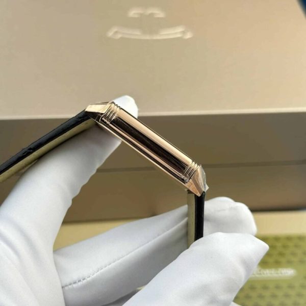 Jaeger ?C LeCoultre Reverso Tribute Monoface Small Seconds Q7132521 Rose Gold Silver Dial Best Replica MGF 45.6??27.4mm