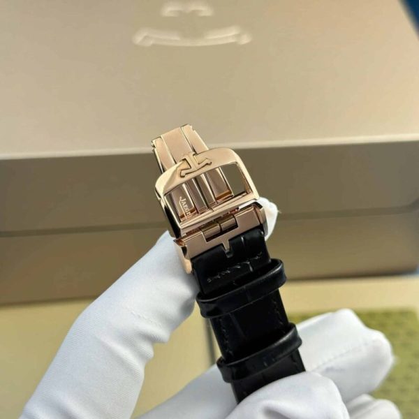 Jaeger ?C LeCoultre Reverso Tribute Monoface Small Seconds Q7132521 Rose Gold Silver Dial Best Replica MGF 45.6??27.4mm