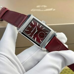 Jaeger-LeCoultre Reverso Tribute Monoface Small Seconds Q397846J Wine-red Dial Best Replica MGF 45.6??27.4mm