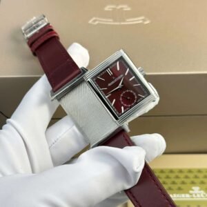 Jaeger-LeCoultre Reverso Tribute Monoface Small Seconds Q397846J Wine-red Dial Best Replica MGF 45.6??27.4mm
