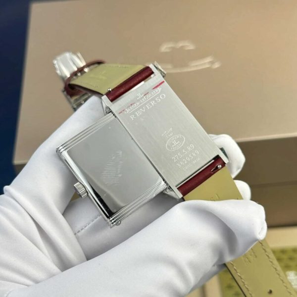 Jaeger-LeCoultre Reverso Tribute Monoface Small Seconds Q397846J Wine-red Dial Best Replica MGF 45.6??27.4mm