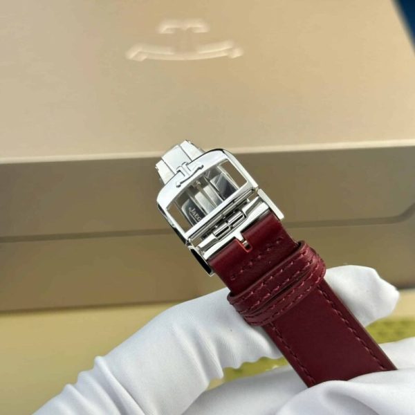 Jaeger-LeCoultre Reverso Tribute Monoface Small Seconds Q397846J Wine-red Dial Best Replica MGF 45.6??27.4mm