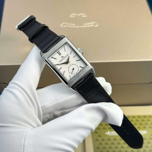 Jaeger-LeCoultre Reverso Tribute Monoface Small Seconds Q713842J White Dial Best Replica MGF 45.6??27.4mm