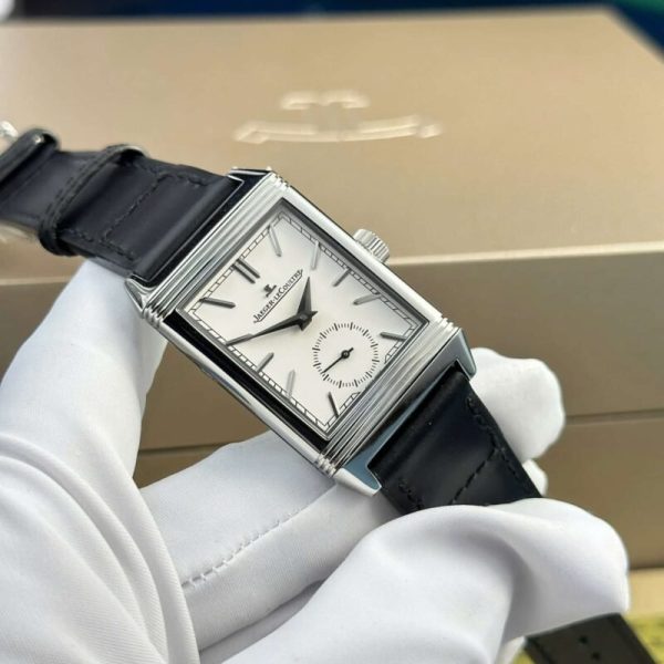 Jaeger-LeCoultre Reverso Tribute Monoface Small Seconds Q713842J White Dial Best Replica MGF 45.6??27.4mm