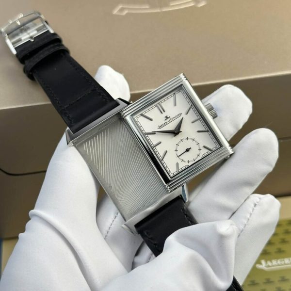 Jaeger-LeCoultre Reverso Tribute Monoface Small Seconds Q713842J White Dial Best Replica MGF 45.6??27.4mm