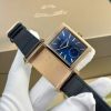 Jaeger-LeCoultre Reverso Tribute Monoface Small Seconds Rose Gold Blue Dial Best Replica MGF 45.6??27.4mm