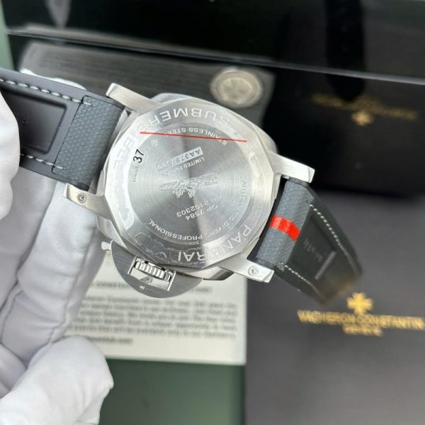 Panerai Submersible Luna Rossa PAM01579 White Dial Leather Strap Best Replica VSF 42mm