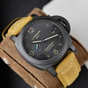Panerai Luminor 1950 3 Days GMT Ceramic Black Dial PAM01441 1:1 Best Replica VSF 44mm