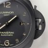 Panerai Luminor 1950 3 Days GMT Ceramic Black Dial PAM01441 1:1 Best Replica VSF 44mm