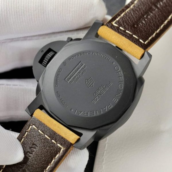 Panerai Luminor 1950 3 Days GMT Ceramic Black Dial PAM01441 1:1 Best Replica VSF 44mm