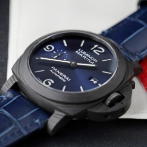 Panerai Luminor Marina Carbotech Blu Notte Blue Dial PAM1664 Best Replica VSF 44mm