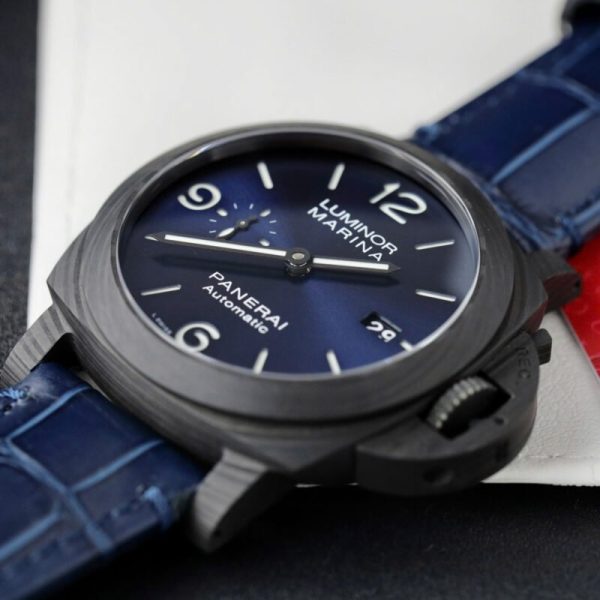 Panerai Luminor Marina Carbotech Blu Notte Blue Dial PAM1664 Best Replica VSF 44mm