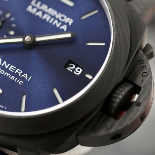 Panerai Luminor Marina Carbotech Blu Notte Blue Dial PAM1664 Best Replica VSF 44mm