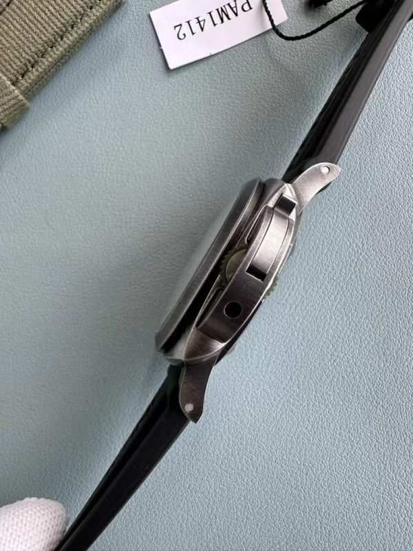Panerai Luminor Marina Navy Seals PAM01412 Grey Dial Rubber Strap Best Replica VSF 44mm