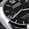 Panerai Luminor Marina Steel Black Dial PAM1312 Leather Best Replica VSF 44mm