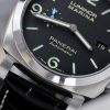 Panerai Luminor Marina Steel Black Dial PAM1312 Leather Best Replica VSF 44mm