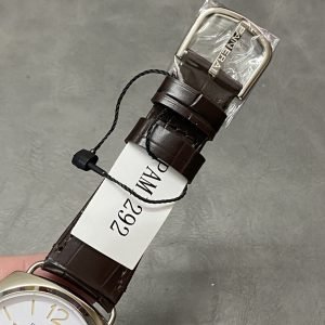Panerai Radiomir Quaranta PAM 1292 White Dial Leather Strap 1:1 Best Replica VSF 40mm