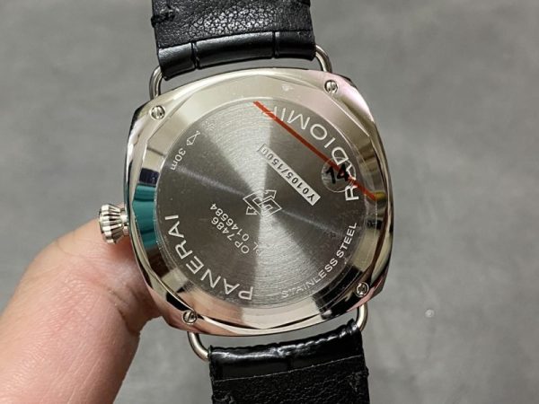 Panerai Radiomir Quaranta PAM1294 Black Dial Leather Strap 1:1 Super Clone VSF 40mm