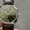 Panerai Radiomir Quaranta PAM1386 Green Dial Leather Strap 1:1 Best Replica VSF 40mm