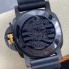 Panerai Submersible GMT Carbotech Navy Seals PAM 1324 Black Carbon Rubber Strap Best Replica VSF 44mm