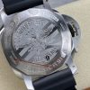 Panerai Submersible GMT Navy Seals PAM 1323 Grey Dial Rubber Strap Best Replica VSF 44mm
