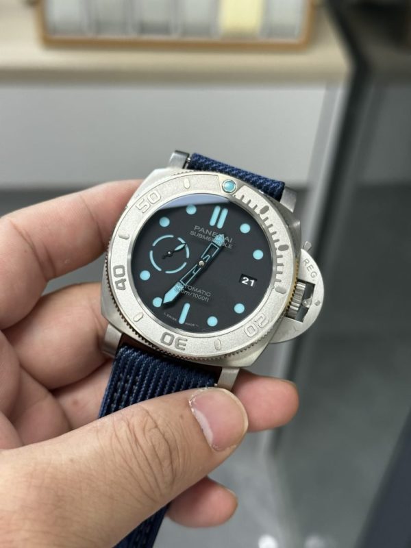 Panerai Submersible Mike Horn Edition PAM 985 Titanium Black Dial Best Replica VSF 47mm
