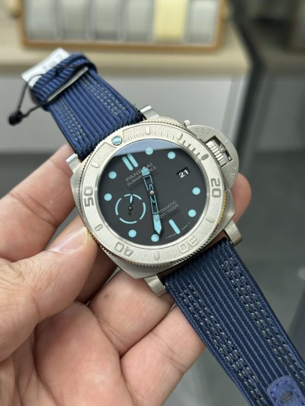 Panerai Submersible Mike Horn Edition PAM 985 Titanium Black Dial Best Replica VSF 47mm