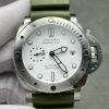 Panerai Submersible Quarantaquattro Bianco PAM1226 White Dial Green Rubber Strap 1:1 Best Replica VSF 44mm