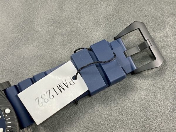Panerai Submersible Quarantaquattro Carbotech Blu Abisso PAM1232 Blue Dial Rubber Strap Best Replica VSF 44mm