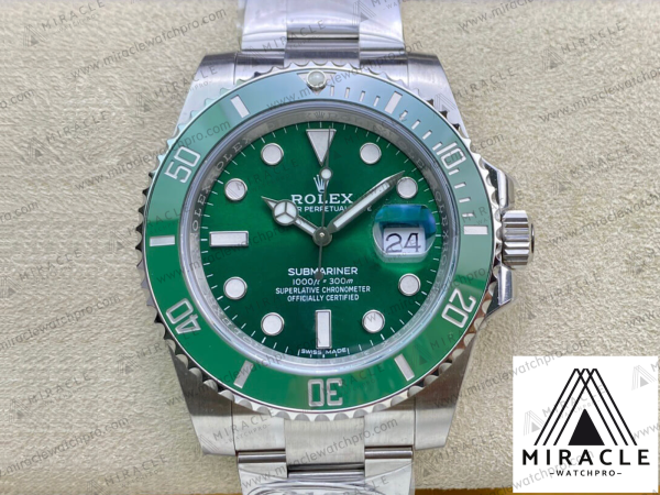 ROLEX-SUBMARINER-ref.116610LV-0002-Elite Clone-40mm-Replica Watch