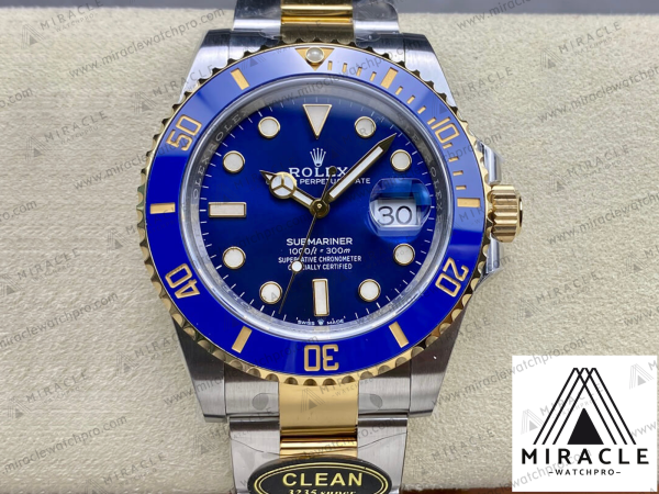 ROLEX-SUBMARINER-ref.M126613LB-0002-Elite Clone-41mm-Replica Watch