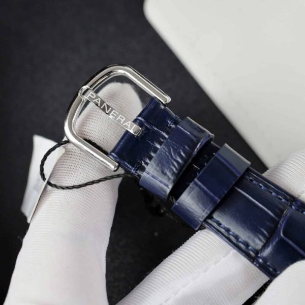Panerai Radiomir Quaranta Blue Dial Leather Strap PAM01293 1:1 Best Replica VSF 40mm