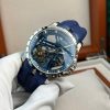 Roger Dubuis Excalibur Monotourbillon Cobalt Blue RDDBEX0838 Best Replica BBR 42mm