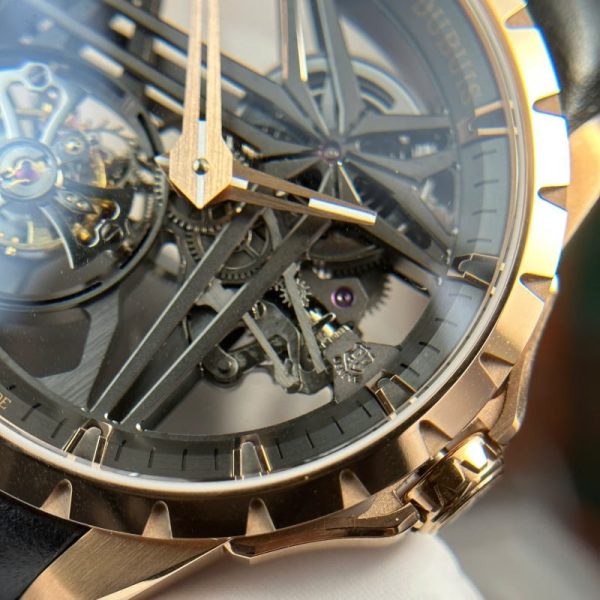 Roger Dubuis Excalibur Monotourbillon Pink Gold RDDBEX0836 Best Replica BBR 42mm
