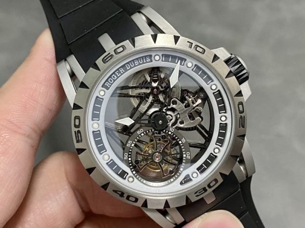 Roger Dubuis Excalibur Spider Tourbillon Volant Squelette RDDBEX0479 Best Replica 45mm